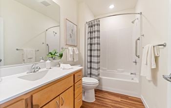Bathroom with bathtub